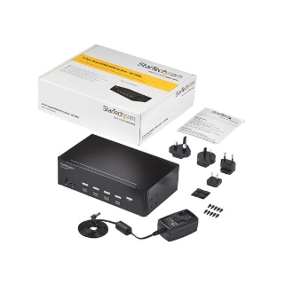 CONMUTADOR STARTECH KVM 4 PUERTOS HDMI
