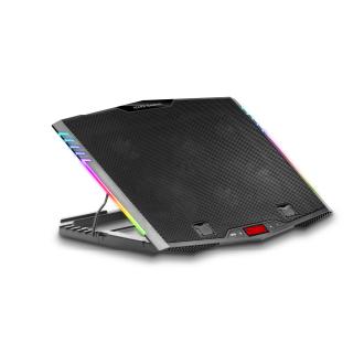 Base refrigeradora Mars Gaming MNBC5 17" RGB + soporte móvil