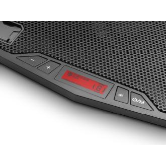 Base refrigeradora Mars Gaming MNBC5 17" RGB + soporte móvil