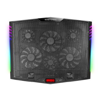 Base refrigeradora Mars Gaming MNBC5 17" RGB + soporte móvil