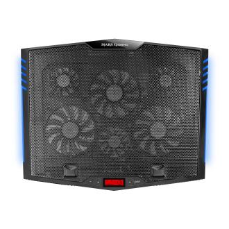 Base refrigeradora Mars Gaming MNBC5 17" RGB + soporte móvil