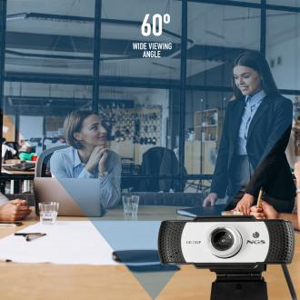 Webcam NGS Xpress Cam 720 HD negro