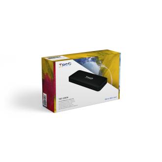 Caja externa TooQ TQE-2280B SSD M.2 NVMe PCIe (solo usb c)