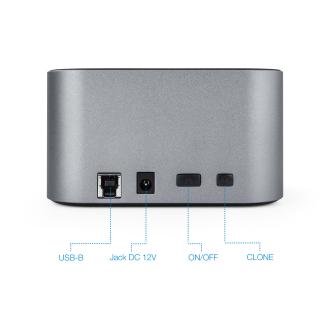 Docking station TooQ HDD/SSD 2.5"/3.5" SATA USB 3.0