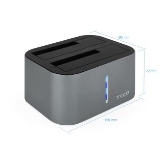 Docking station TooQ HDD/SSD 2.5"/3.5" SATA USB 3.0