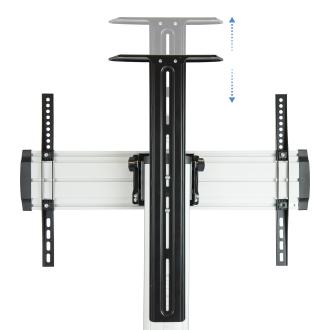 SOPORTE DE SUELO TOOQ FS1870M-B 37" A 70" BLANCO