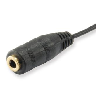Adaptador Equip audio 1xJack 3.5mm hembra a 2xJack 3.5mm macho
