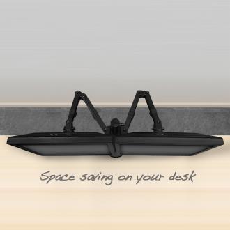 Soporte de mesa Ewent EW1512 de 13" a 32" 2 pantallas con brazo
