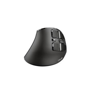 Ratón inalámbrico Trust Voxx recargable ergonómico vertical negro
