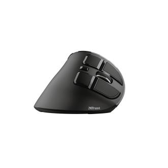 Ratón inalámbrico Trust Voxx recargable ergonómico vertical negro