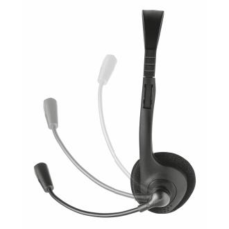 Auriculares diadema Trust Primo 3.5mm negro