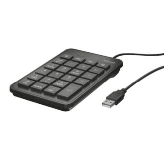 Teclado numérico Trust Xalas USB negro