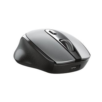 Ratón inalámbrico Trust Zaya recargable gris