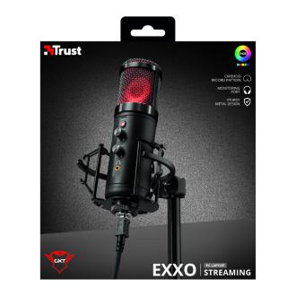 Micrófono Trust GXT 256 Exxo RGB USB