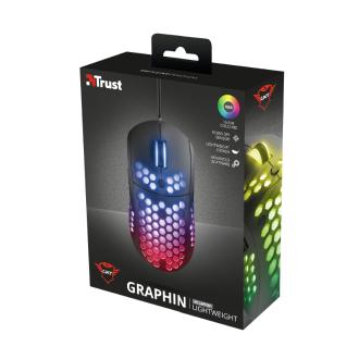 Ratón Trust Gaming GXT 960 Ultra-Lightweight RGB USB