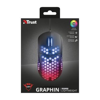 Ratón Trust Gaming GXT 960 Ultra-Lightweight RGB USB