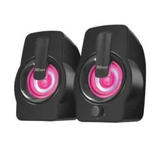 Altavoces Trust 2.0 Gemi RGB 12W RMS