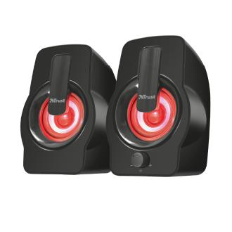Altavoces Trust 2.0 Gemi RGB 12W RMS