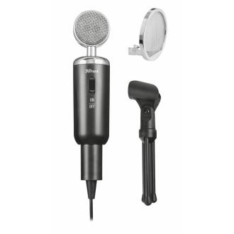 Micrófono Trust Madell Desktop con conector jack de 3.5mm