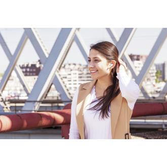 Auriculares Bluetooth Trust Nika Táctil blanco