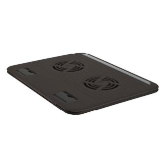 Base refrigeradora Trust Cyclone 16" con 2 ventiladores