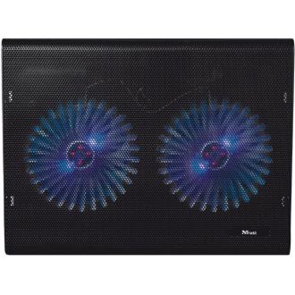 Base refrigeradora Trust 17.3" con 2 ventiladores