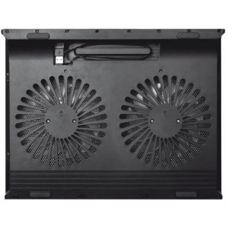 Base refrigeradora Trust 17.3" con 2 ventiladores
