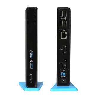 Adaptador Station I-Tec USB-A y USB Tipo C 2xHDMI RJ45