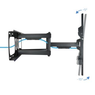 Soporte de pared TooQ LP3790TN-B 37" a 90" oon doble brazo extensible