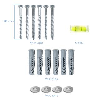 Soporte de pared TooQ LP3790TN-B 37" a 90" oon doble brazo extensible