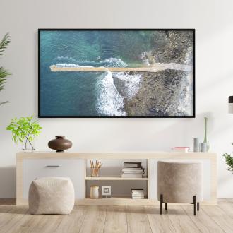 Soporte de pared TooQ LP41130F-B 43" a 90" fijo negro