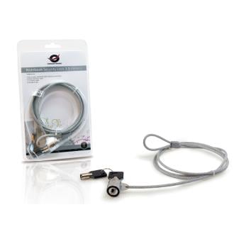 Cable de seguridad de portátil Conceptronic con llave 1.5m