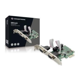Tarjeta PCIe Conceptronic 2 puertos serie