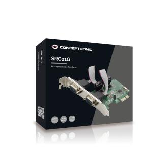Tarjeta PCIe Conceptronic 2 puertos serie
