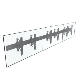 Soporte de pared Equip 650355 32" a 65" modular push extensible