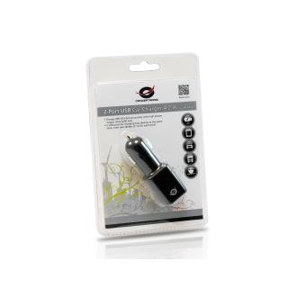 Cargador de coche Conceptronic 5V 2xUSB 12/24V 4.2A