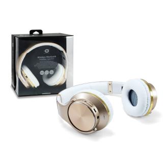 Auriculares Conceptronic Eligio Bluetooth MicroSD oro