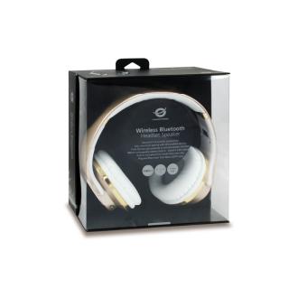 Auriculares Conceptronic Eligio Bluetooth MicroSD oro