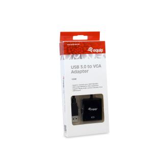 Adaptador Equip USB 3.0 macho a VGA hembra Full HD 60Hz