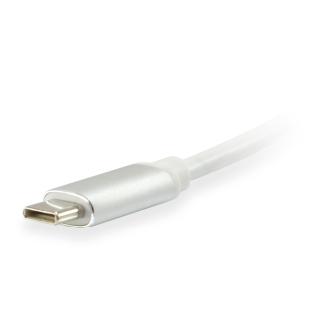 Adaptador Equip USB tipo C a Mini DisplayPort blanco