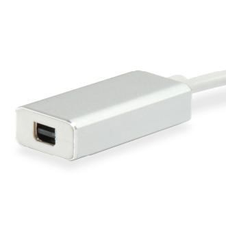 Adaptador Equip USB tipo C a Mini DisplayPort blanco