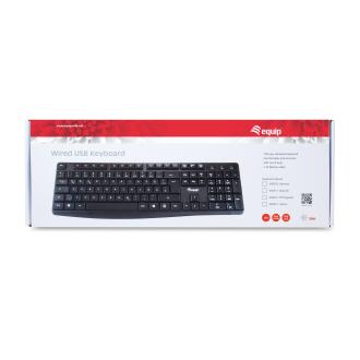 Teclado Equip Life USB negro