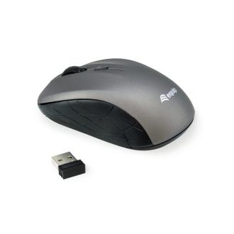 Ratón mini inalámbrico Equip Life 1600 DPI gris