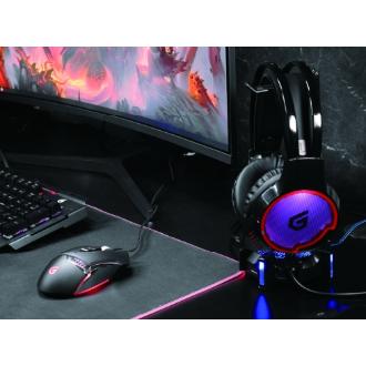 Auricular Conceptronic 7.1 ATHAN01B (Luz LED) PC/PS4 USB