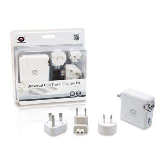 Kit Conceptronic cargador de viaje USB 5V 2A