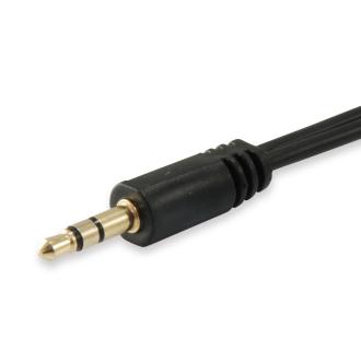 Duplicador de audio Equip 1x jack 3.5mm macho a 2x jack 3.5mm hembra