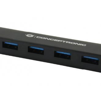 Hub USB tipo C Conceptronic 4 puertos USB 3.0