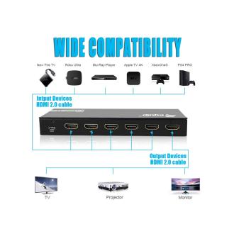 Adaptador / selector HDMI EQUIP 5X1 alimentado por USB
