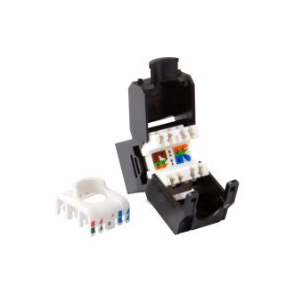 Pack 8 unidades conector hembra RJ45 Equip UTP Cat6A Keystone Tool