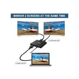 Splitter HDMI 1.4 Equip ultraslim 2 puertos HDMI
